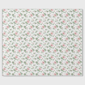 Serene Pastel Bouquet ラッピングペーパー (フラット)