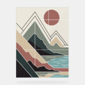 Serene Peaks アクリルサイン (正面)