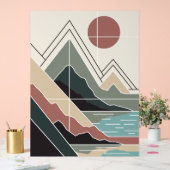 Serene Peaks アクリルサイン (ウェディング)