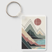 Serene Peaks キーホルダー (正面)