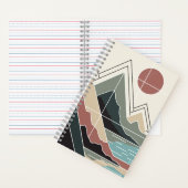 Serene Peaks ノートブック (内側)