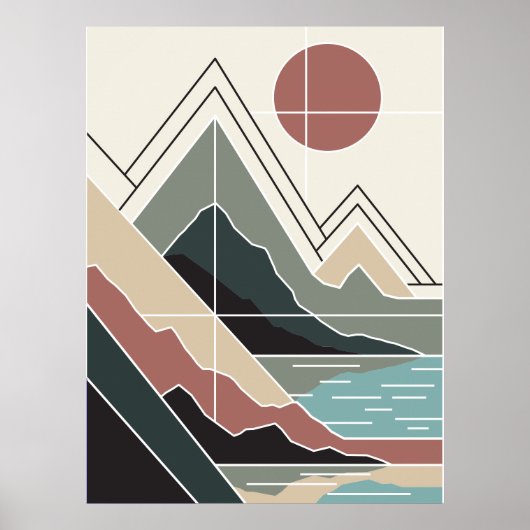 Serene Peaks ポスター (正面)