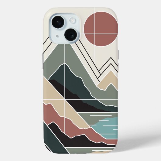 Serene Peaks Case-Mate iPhoneケース (裏面)