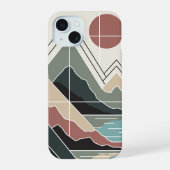 Serene Peaks iPhone 15ケース (裏面)