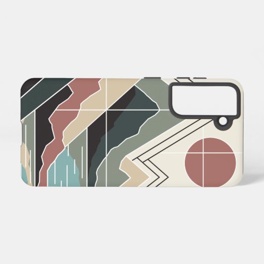 Serene Peaks Samsung Galaxyケース (裏面横)