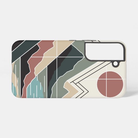 Serene Peaks Samsung Galaxyケース (裏面横)