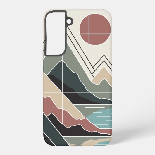 Serene Peaks Samsung Galaxyケース (裏面)