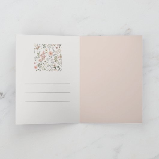 Serene Petals カード (内部)