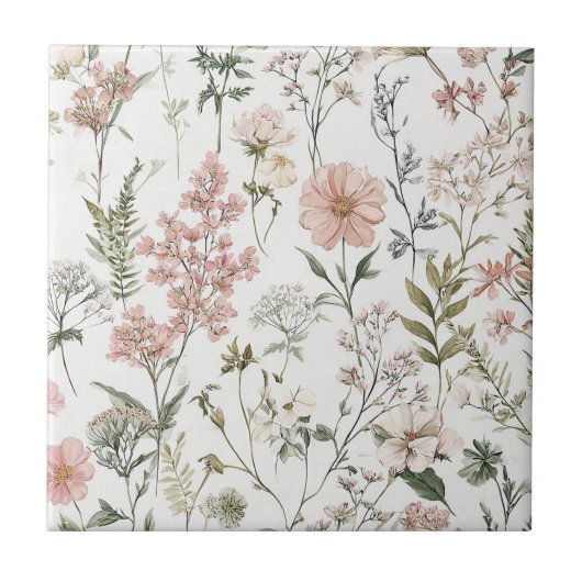 Serene Petals タイル (正面)