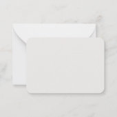 Serene Petals ノートカード (裏面)