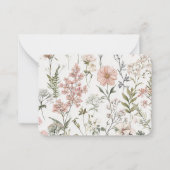 Serene Petals ノートカード (正面)