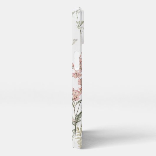 Serene Petals iPhoneケース (右側面)