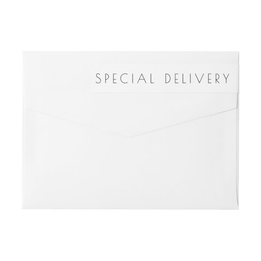 Serene Poiret特別出産の発表 ラップアラウンドラベル (裏面)