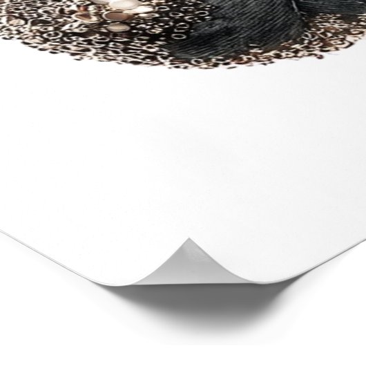 Serene Print, Value Poster Paper (Semi-Gloss) ポスター (角)