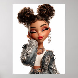 Serene Print, Value Poster Paper (Semi-Gloss) ポスター