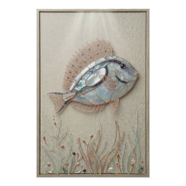 Serene Reef Fish Wall Art ポスター