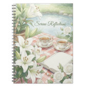 Serene Reflections ノートブック (正面)