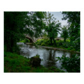 Serene River Elwy and St. Asaph Bridge ポスター (正面)