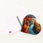 Serene River Shore Reflection Nature Art  ノートブック (内部)