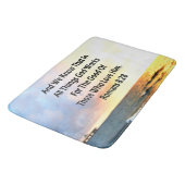 SERENE ROMANS 8:28聖なる書物、 経典 バスマット (アングル)