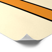 Serene Savanna Gentle Abstract Modern Earthy  ポスター (角)