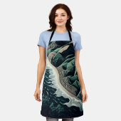 Serene Shores エプロン (着用した状態)