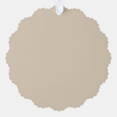 Serene Shores オーナメントカード (裏面)