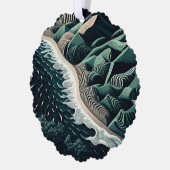 Serene Shores オーナメントカード (左)