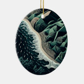 Serene Shores セラミックオーナメント (右)