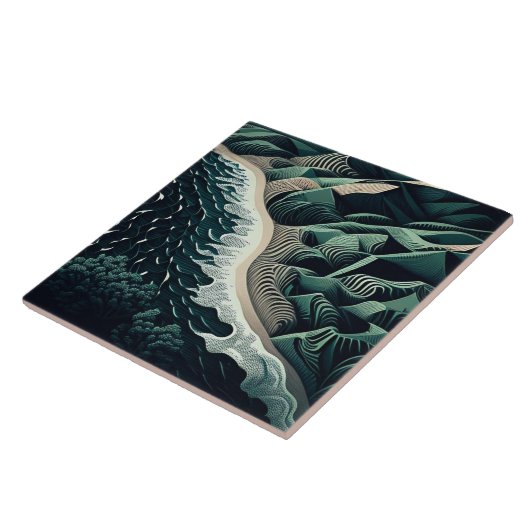 Serene Shores タイル (側面)