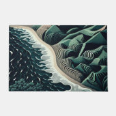 Serene Shores ドアマット (正面)