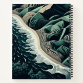 Serene Shores ノートブック (裏面)