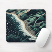 Serene Shores マウスパッド (マウス)