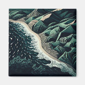 Serene Shores マグネット (正面)