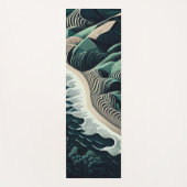 Serene Shores ヨガマット (正面)