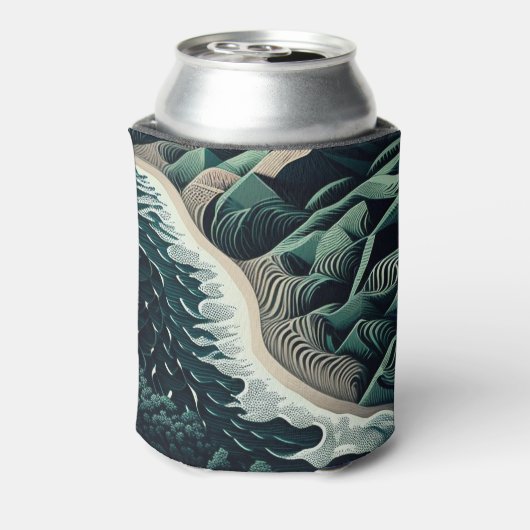 Serene Shores 缶クーラー (缶裏面)