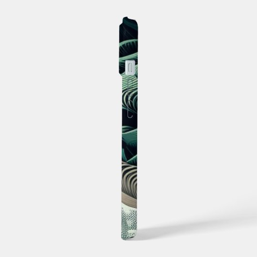 Serene Shores iPhone 15ケース (左側面)