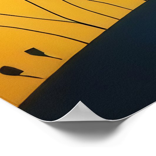 Serene Silhouettes ポスター (角)