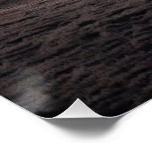 Serene Solitude: Winter Sunrise Lone Tree - Minima ポスター (コーナー)