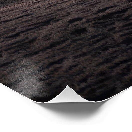 Serene Solitude: Winter Sunrise Lone Tree - Minima ポスター (コーナー)