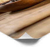 Serene Spa Essential Oils & Candles Wall Art ポスター (コーナー)