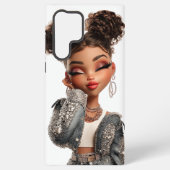 Serene Sparkle Muse Samsung Galaxyケース (裏面)