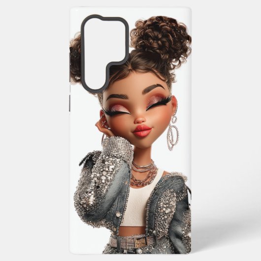 Serene Sparkle Muse Samsung Galaxyケース (裏面)