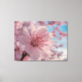 Serene Spring Flower Art Canvas Print キャンバスプリント (正面)