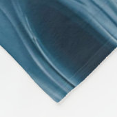 Serene Waves フリースブランケット (角)