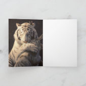 Serene White Tiger Card – Comfort & Reflection カード (内部)