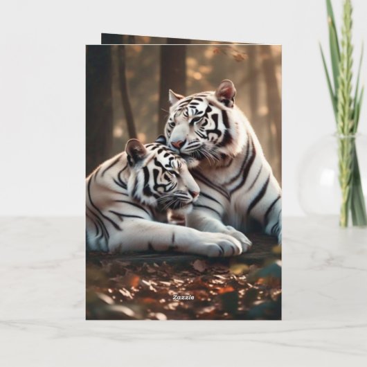 Serene White Tiger Companions カード (裏面)