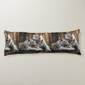 Serene White Tiger Companions ボディピロー (裏面)