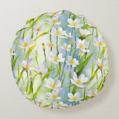 Serene Wildflower   ラウンドクッション (裏面)