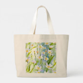 Serene Wildflower   ラージトートバッグ (裏面)